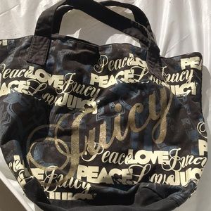 Price is firm*** Juicy Couture Canvas Tote